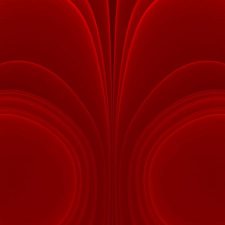 red wave weaver butterfly on red backgroundの写真素材