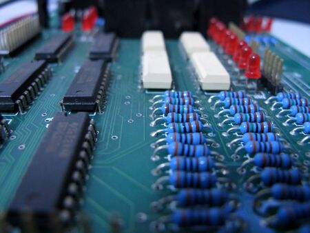 integrated circuit with chips, resistance and LBD 