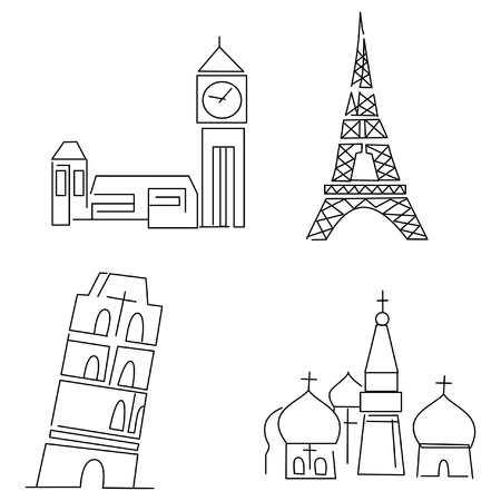 europe landmarks の写真素材