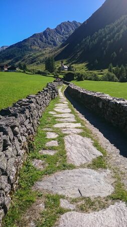 The Church of Santo Spirito is one of the most evocative pilgrimage destinations in South Tyrol at the end of the Valle Aurina.の写真素材