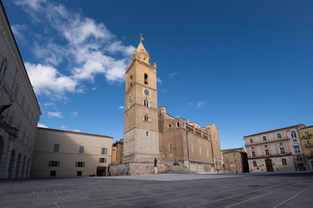 Chieti, Cathedral, Piazza San Giustinoの写真素材