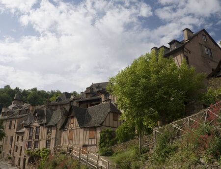 Conques is ont of the most beautiful village in France.