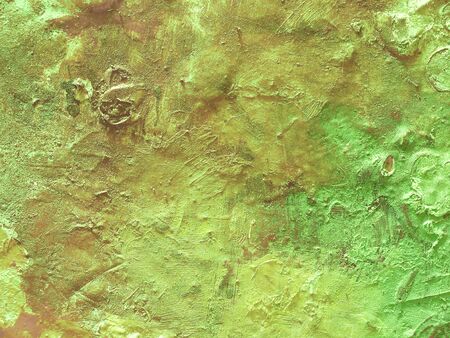 Oil paint palleteの写真素材