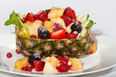 fruit dessertの写真素材