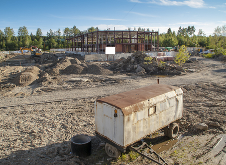 Construction siteの写真素材