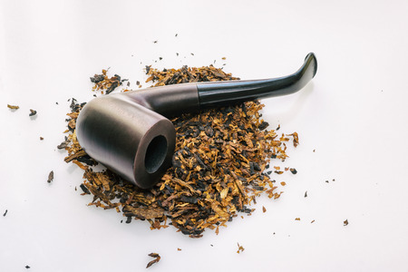 Flavored tobacco and smoking pipeの写真素材