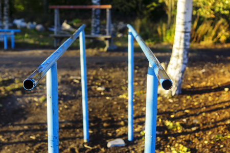 Outdoor sports groundの写真素材