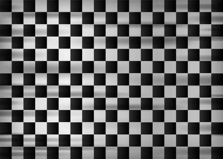 Start and Finish flag realistic flag. Vector illustration.の写真素材