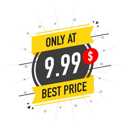 Sale only at $ 9.99 Dollars and Cent best price. Stickers Design in Flat Style on white background....
