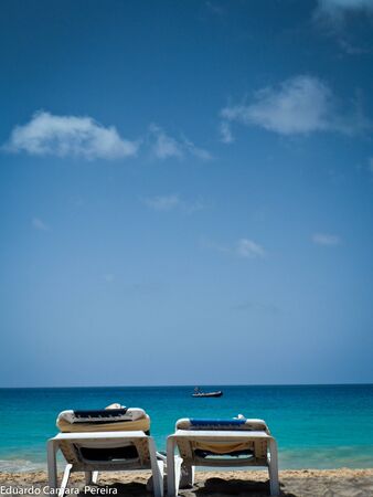 Summer beachの写真素材
