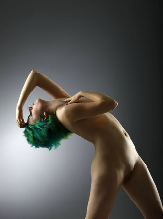 artistic nudeの写真素材