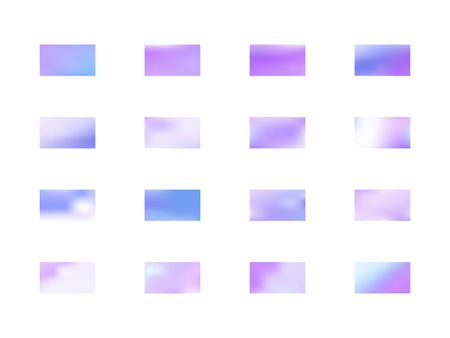 A lot of art background pictures. Illustration, modern. Usefull hi-res and fresh. Blue color. Colorful new art.のイラスト素材