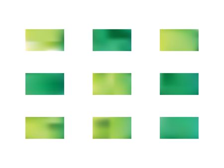 Colored set of backgrounds. Professional hi-res and fresh. Illustration, smooth. Green color. Colorful new set of backgrounds.のイラスト素材