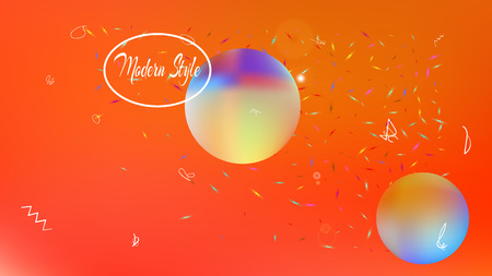 Remarkable universe background. Minimal hi-res and fresh. Illustration, blend. Stars, planets, signs.のイラスト素材