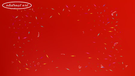 Net space fantasy. Common colorific illustration.  Background texture, blur. Red colored background.  Fresh colorful new abstraction. Colorful new background cosmos abstraction.のイラスト素材