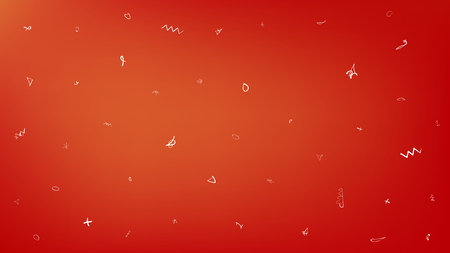 Breezy space fantasy. Elementary colorific illustration.  Background texture, blur. Red colored background.  Recent colorful new abstraction. Colorful new stars design.のイラスト素材