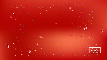 Fresh space fantasy. Ordinary colorific illustration.  Background texture, light. Red colored background.  Clean colorful new abstraction. Colorful space background theme.のイラスト素材