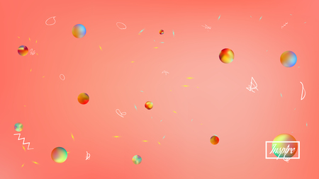 Cool space fantasy. Usefull colorific illustration.  Background texture, texture. Coral colored background.  Pure colorful new abstraction. Remarkable universe background.のイラスト素材