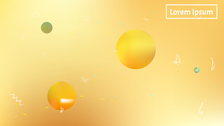 Recent space fantasy. Common colorific illustration.  Background texture, graphic. Gold colored.  Pristine colorful new abstraction. Colorful new stars texture.のイラスト素材