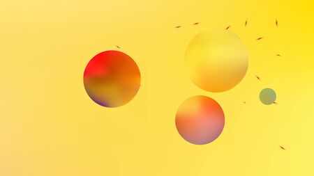 Pure space fantasy. Funny colorific illustration.  Background texture, mesh. Yellow colored background.  Cool colorful new abstraction. Colorful universe new space background.のイラスト素材