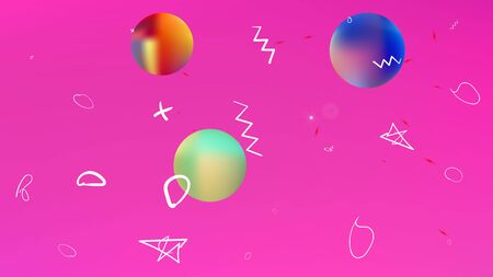 Cool space fantasy. Common colorific illustration.  Background texture, smoot. Magneta colored background.  Pristine colorful new abstraction. Colorful new stars design.のイラスト素材