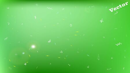 Pristine space fantasy. Common colorific illustration.  Background texture, modern. Lime colored background.  Crisp colorful new abstraction. Colorful selected stars background.のイラスト素材