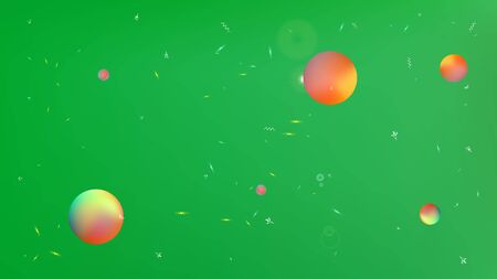 Net space fantasy. Background texture, bright. Ordinary colorific illustration.  Green colored.  Clear colorful new abstraction. Colorful space background theme.のイラスト素材