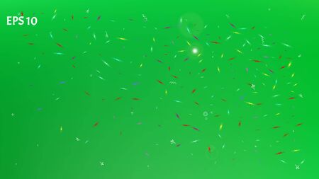 Breezy space fantasy. Minimal colorific illustration.  Background texture, mesh. Green colored.  Fresh colorful new abstraction. Colorful new stars texture.のイラスト素材