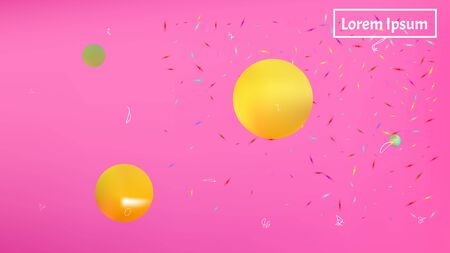 Pure space fantasy. Usefull colorific illustration.  Background texture, graphic. Pink colored background.  Pure colorful new abstraction. Colorful space background theme.のイラスト素材