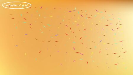 Clean space fantasy. Background texture, chilly. Elementary colorific illustration.  Gold colored.  Clear colorful new abstraction. Colorful selected stars background.のイラスト素材