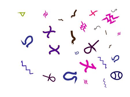 Confetti new background party. Hand drawn Egypt signs modern. A confetti art background pictures.のイラスト素材