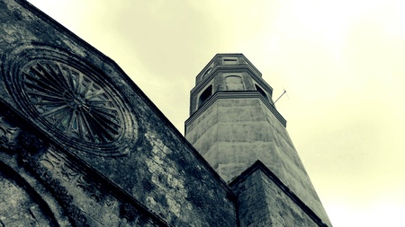 Campanile in perspectiveの素材