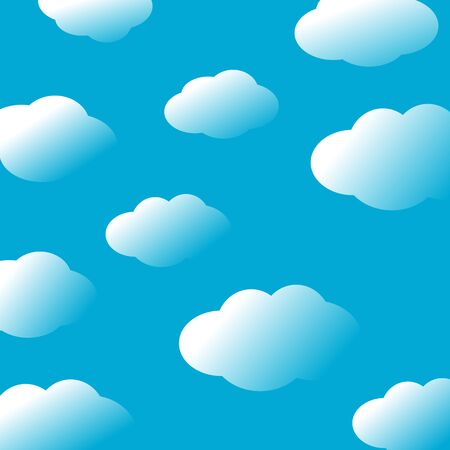 Abstract sky cloudsのイラスト素材