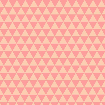 Pink triangle patternのイラスト素材