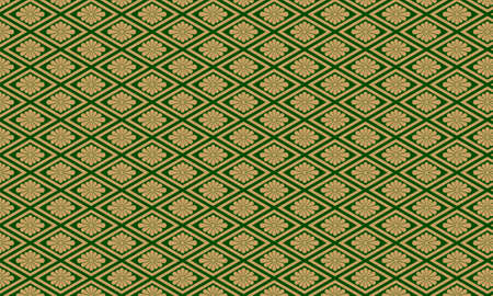 Japanese traditonal pattern , chrysanthemum , Rhombusのイラスト素材