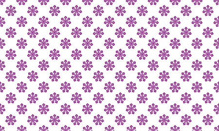 Traditional Japanese Pattern "CHOJI" Purple colorのイラスト素材