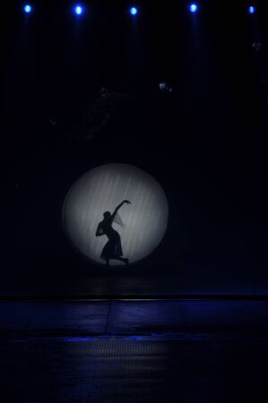 performance show in the stageのeditorial素材
