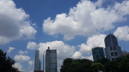 shanghai cityscape scenic