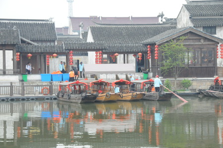 China Wuxi dangkou townのeditorial素材