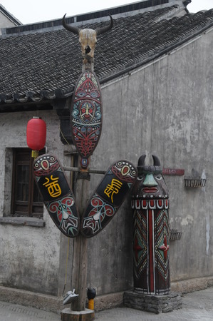 China Wuxi dangkou townのeditorial素材