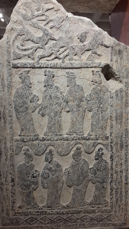 Han dynasty stone carving