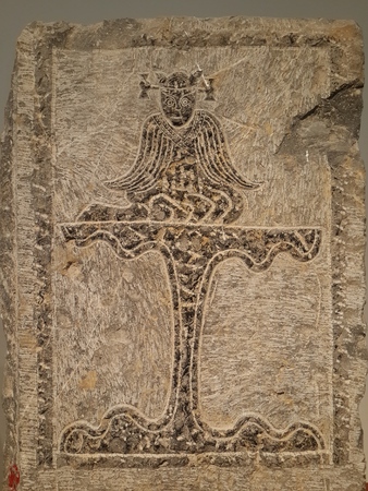 Han dynasty stone carvingのeditorial素材