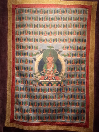 Chinese ancient Tangka and Buddhist artのeditorial素材