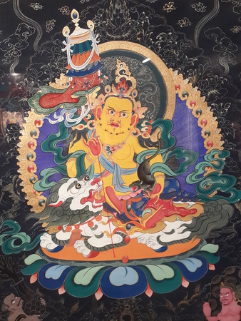 Chinese ancient Tangka and Buddhist artのeditorial素材