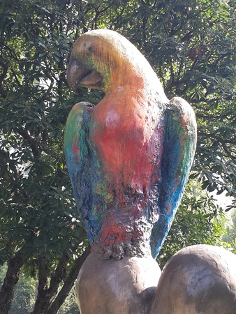 Jingan sculpture park: a unique sculpture in downtown Shanghai theme parkのeditorial素材