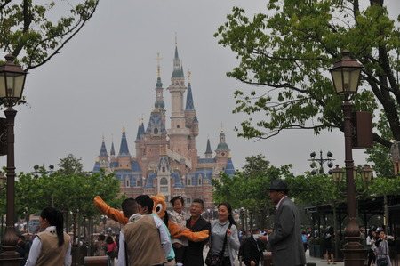 Shanghai Disneyland Parkのeditorial素材