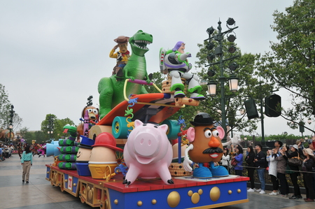 Shanghai Disneyland Parkのeditorial素材