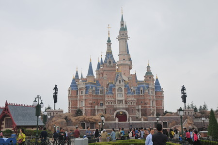 Shanghai Disneyland Parkのeditorial素材