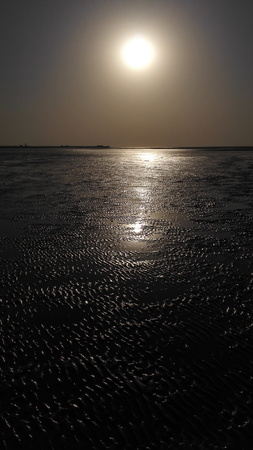 Liujiawan sea garden flat Beachの写真素材