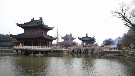 Zhenjiang Jiao Shan Scenic Areaのeditorial素材